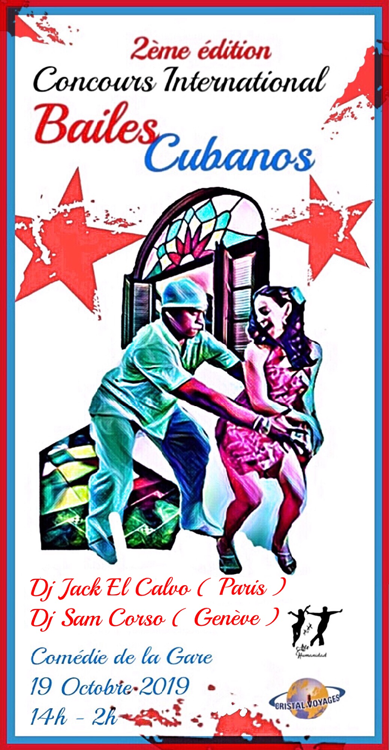 Affiche Bailes Cubanos, 2ème édition
