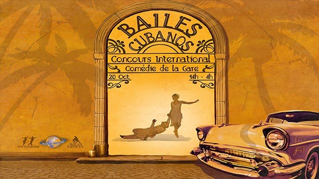 Affiche Bailes Cubanos, 1ère édition